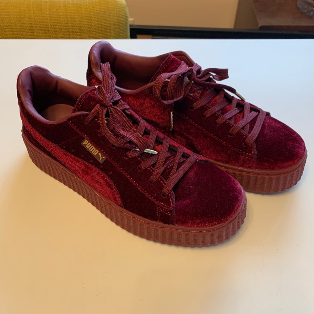 🥀Puma Fenty by Rihanna Velvet Platform Creeper🥀